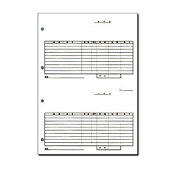 PCA PA1008G 汎用伝票2面式(注文・仕入・出荷) 500枚