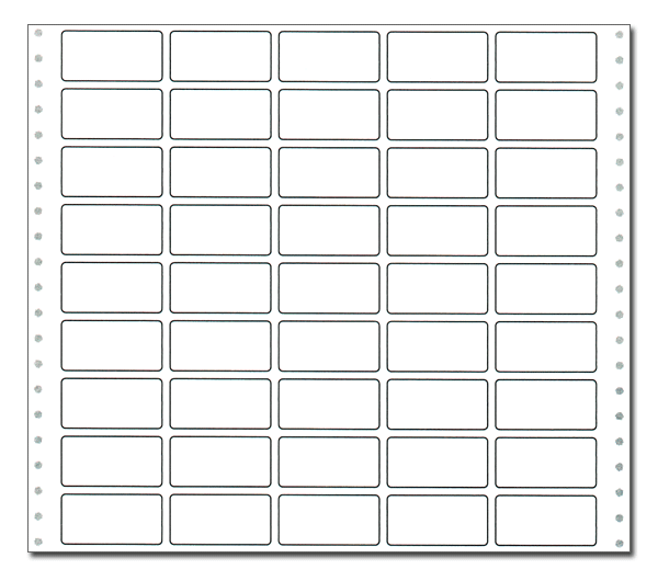 PCA PA333G ラベルシール(5連) 100枚