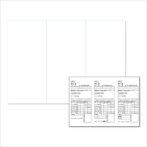 エプソン Q35A 支給明細書(A4白紙・3分割) 300枚