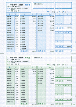 ソリマチ SR210 給与・賞与明細書(明細型) 500枚 