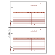 ヒサゴ GB1182 仕切書 A4タテ 2面 500枚入り
