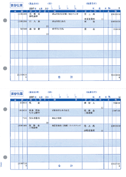 ソリマチ SR4101 振替伝票 500枚 