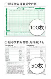 弥生 202632 賃金台帳/給与支払報告書セット100人用（令和7年版）【2025年10月23日発売開始！】