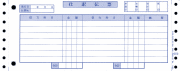 OBC 3372 仕訳伝票(OBC7行) 2000枚入 