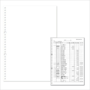 エプソン AZ09TE 元帳用紙A4白紙（30穴 2000枚)