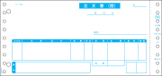 ヒサゴ GB890 注文書 4枚複写 連続用紙