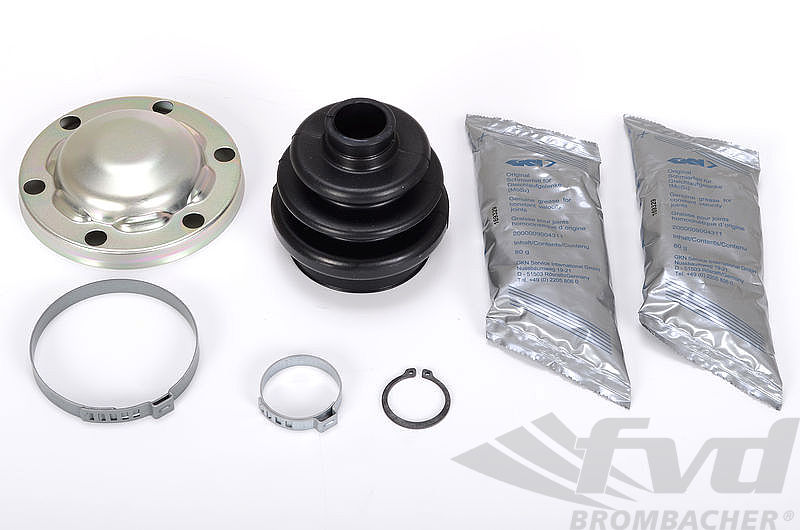 ポルシェ・911/964/993/986/996　ドライブシャフトブーツリペアキット　CVブーツリペアキット