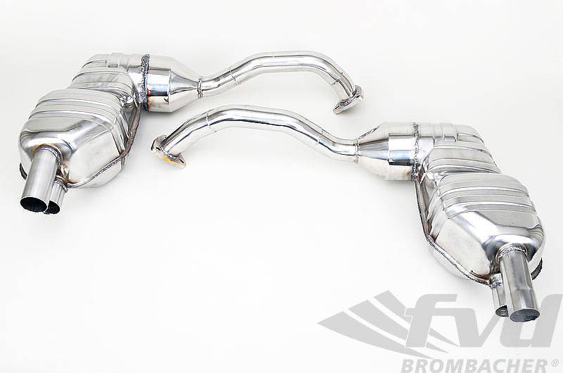 987ボクスター/ケイマン・スポーツマフラーFVD Sport Muffler Sport Catalytics
