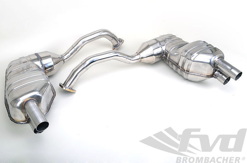 987.2ボクスター/ケイマン・スポーツマフラーFVD Sport Muffler Sport Catalytics