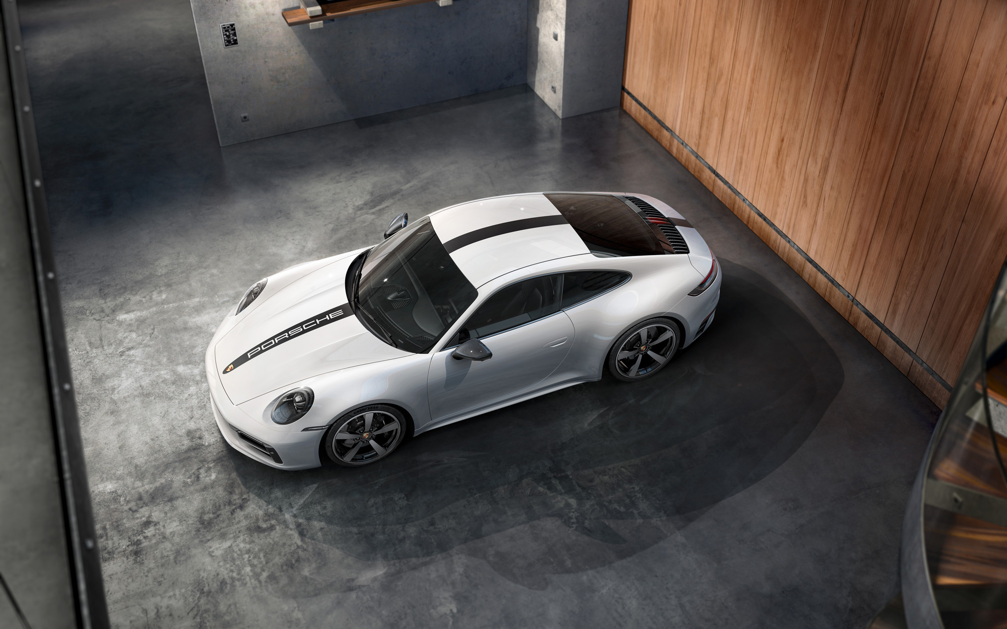 ポルシェ 992各モデル モータースポーツストライプ Motorsport Roof Stripes