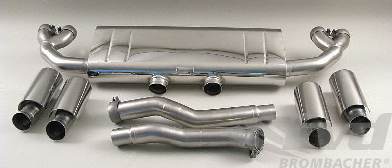 958カイエン・スポーツマフラーFVD Sport Muffler "Brombacher"