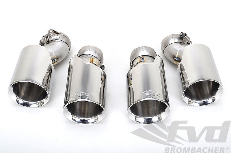 ポルシェ 970パナメーラ・マフラーテールパイプFVD Exhaust Tips "Brombacher"