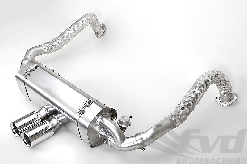 718可変バルブスポーツマフラーFVD Sport Muffler with Exhaust Valve "Brombacher Edition" 718
