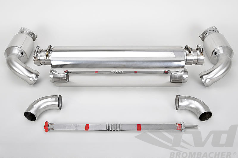 ポルシェ・996ターボ/GT2　FVDスポーツエグゾーストシステム　FVD Sport Exhaust System