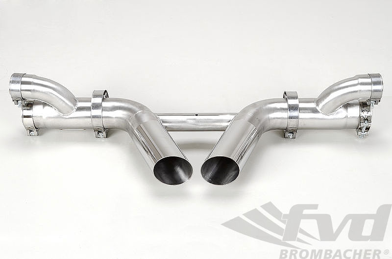 997GT3・RSRスタイルセンターマフラーCenter Muffler Bypass RSR Style