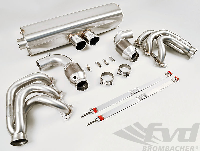 ポルシェ 997.1GT3 GT3RS Fvdエグゾーストシステム Fvd Exhaust System Brombacher Edition