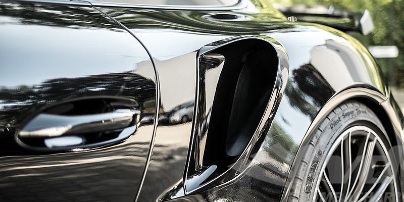 ポルシェ・991ターボ/ターボS　モシャマー・ラムエアーインレット　Moshammer Ram Air Side Inlet Set