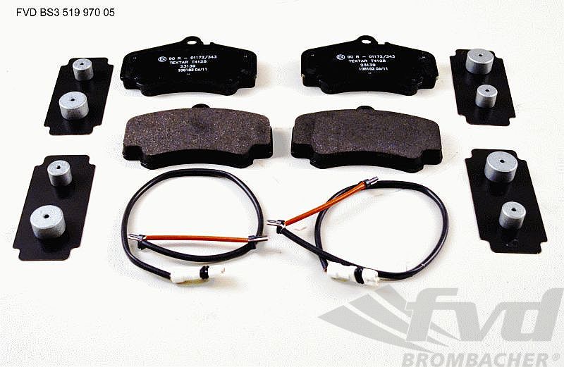 ポルシェ・997カレラ4S　フロントブレーキサービスキット　Brake service kit front