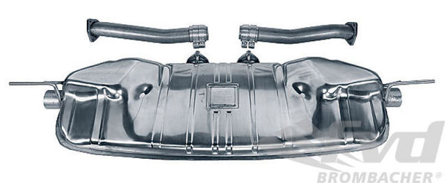 955カイエンS・スポーツマフラーFVD Sport Exhaust