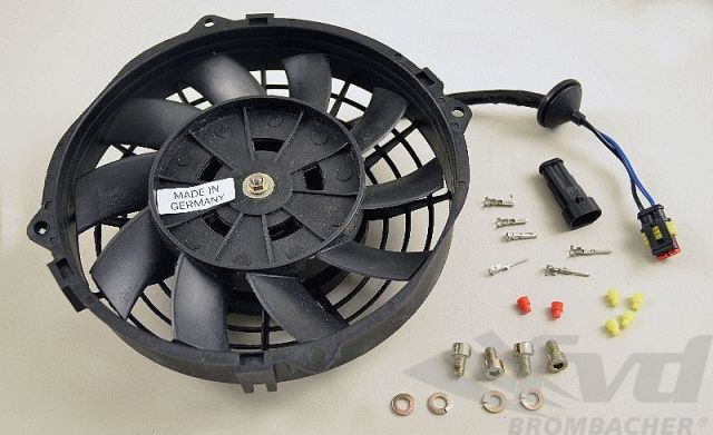 930・オイルクーラーファンモーターGenuine Auxiliary Fan for Front Oil Cooler