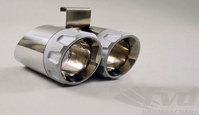 986ボクスター・アルミニウムテールエンドFVD Endtip Aluminium