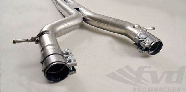 ポルシェ 970パナメーラターボ・センターストレートパイプ】FVD