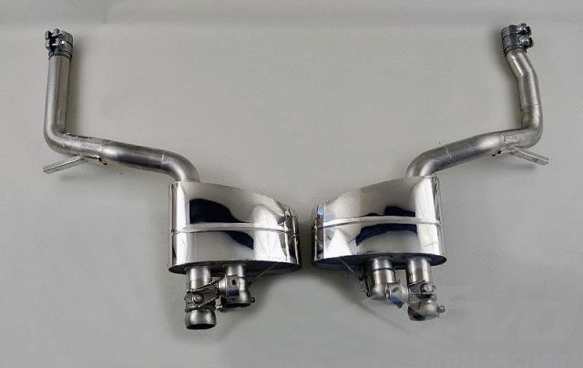 ポルシェ 970パナメーラ・可変バルブスポーツマフラーFVD Sport Muffler "Brombacher"