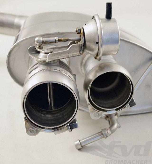 ポルシェ 970パナメーラ・可変バルブスポーツマフラー】FVD Sport