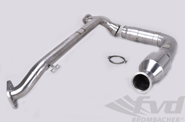 ポルシェ 982ボクスター 982ケイマン スポーツキャタライザー Sport Catalytic with Downpipe