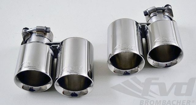 991カレラ・マフラーテールパイプFVD Exhaust Tips