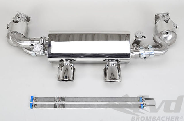 991.2カレラ/カレラS・可変バルブマフラーFVD Valved Exhaust System Brombacher Edition