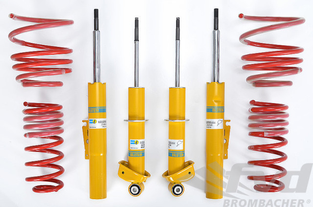 ポルシェ 996ターボ 996C4S ビルシュタインB6スプリングセット Bilstein B6 Sport Suspension