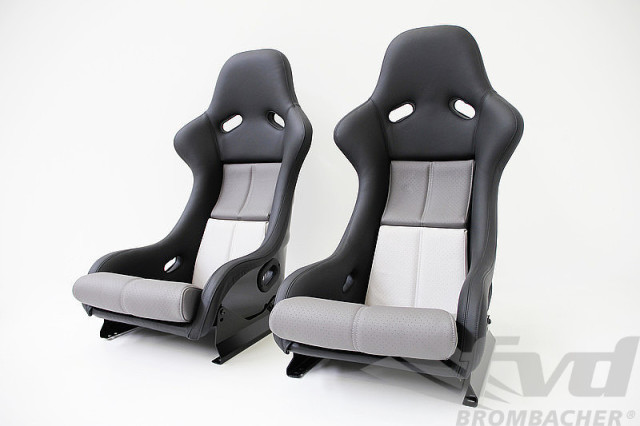 ポルシェ 964RS 993RS RSシートセット ブラック・グレー RS Seat