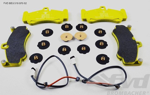 ポルシェ・997GT3　フロントブレーキサービスキット　Brake service kit front