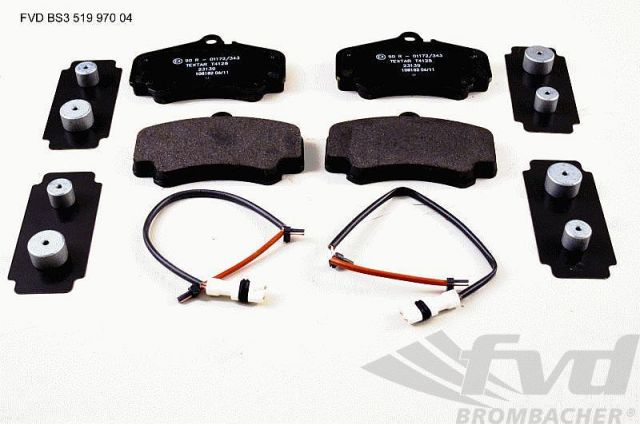 ポルシェ・997カレラS　フロントブレーキサービスキット　Brake service kit front