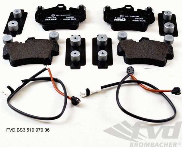 ポルシェ・997カレラ4　フロントブレーキサービスキット　Brake service kit front