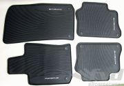 ポルシェ 970パナメーラ オールウェザーフロアマットLHD Rubber Floor Mats Set