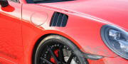 ポルシェ・991カレラ/ターボ/ターボS　モシャマー・エアーベントフェンダーセット　Moshammer Vented Front Fender Set