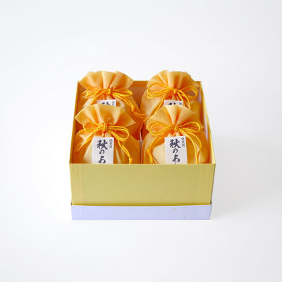 能登栗 秋のあんみつ 4個入