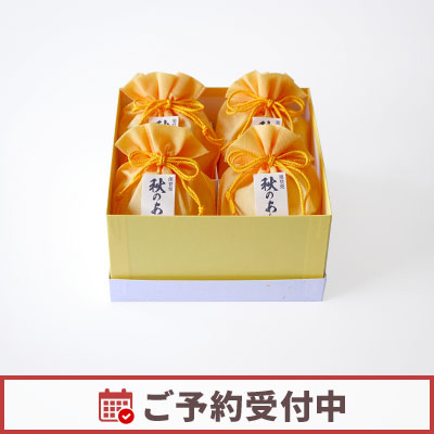 【9/23より発送】能登栗 秋のあんみつ 4個入