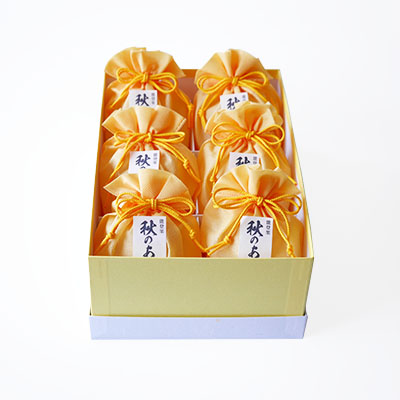 能登栗 秋のあんみつ 6個入
