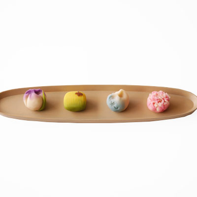 季節の上生菓子 4個入【オンライン販売期間：4/24から5/8】