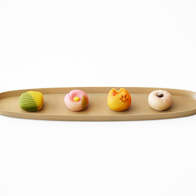 季節の上生菓子 4個入【オンライン販売期間：10/23から11/6】