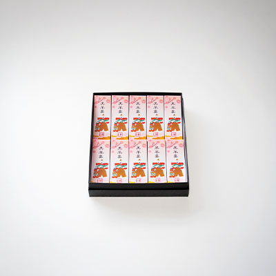 小型羊羹 粋 ひなまつり（黒羊羹）10本入【オンライン販売期間：1/4から2/28AM】