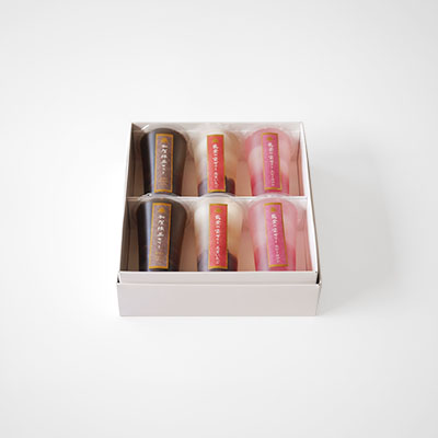 能登の宝ゼリー詰合せ 6本入