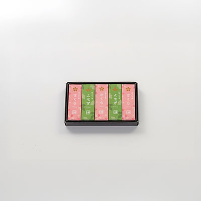 四季の羊羹 粋（さくら・よもぎ）5本入