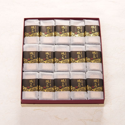 お手作り最中 城の石 10個入 森八 オンラインショップ