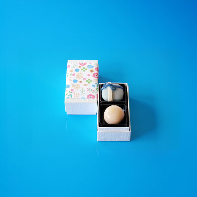 ホワイトデー限定上生菓子 2個入【オンライン販売期間：2/12から3/12AM】