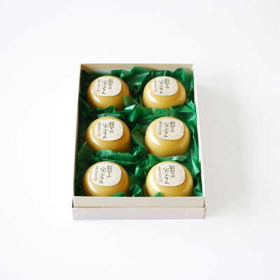 能登の宝ぷりん（能登かぼちゃ）6個入