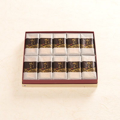 お手作り最中 城の石 10個入 森八 オンラインショップ